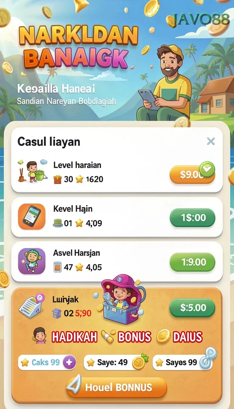 Cuplikan layar BEWOKWIN — aktivitas