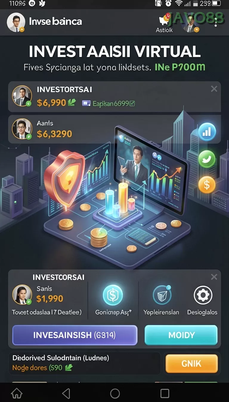 Cuplikan layar REKOR777 — menu navigasi