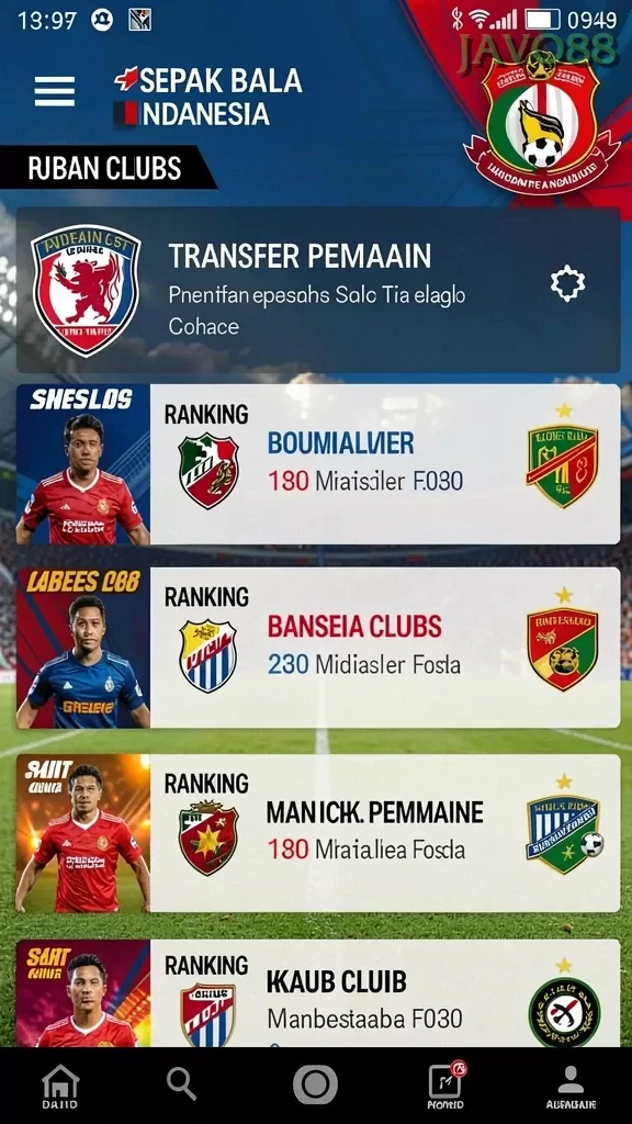 Cuplikan layar RPRR — pengaturan akun