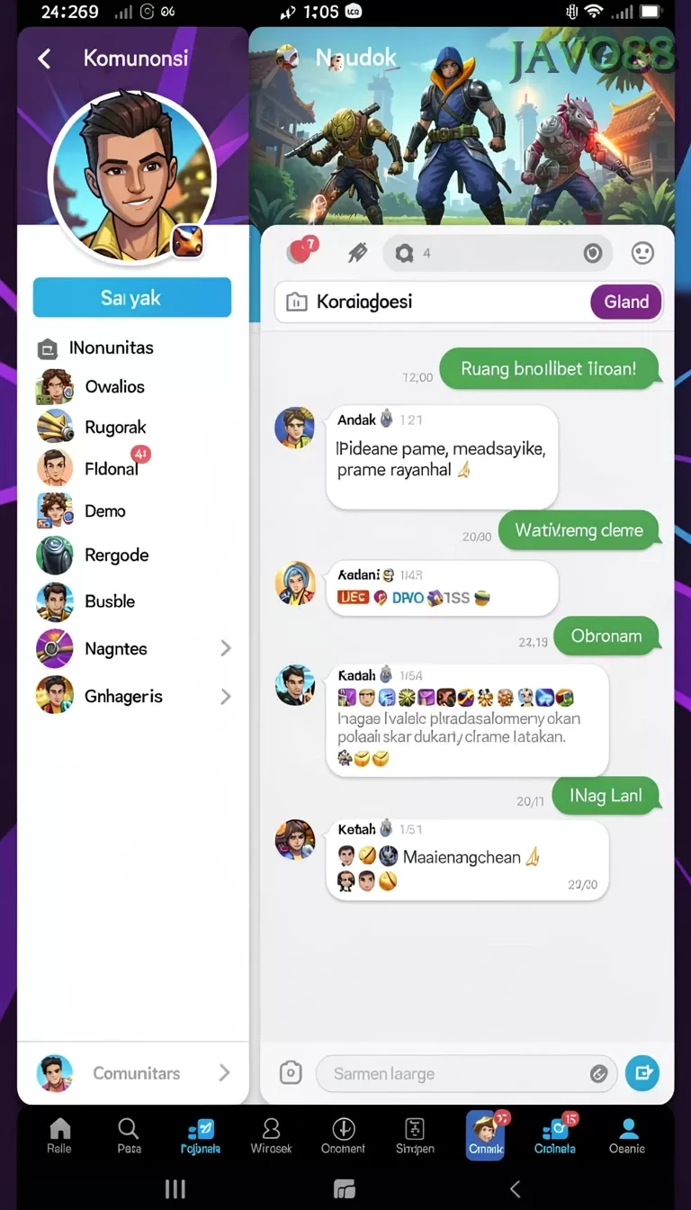 Cuplikan layar SUPER33 — halaman utama
